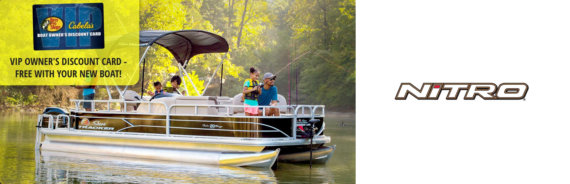 Nitro: Bass Pro/Cabela's VIP Card w/ NITRO Boat Purchase
